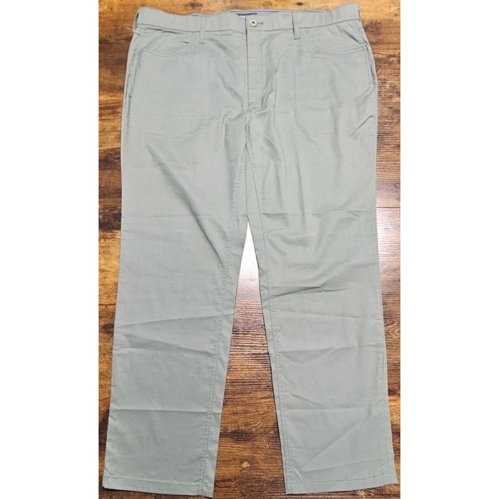 Orvis Moss Pants Men's 42x32 Flat Front High Rise Lightweight Slash Pockets NWT